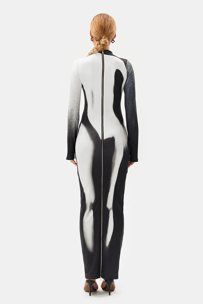 Lerina Round Collar Slim Fit Dress