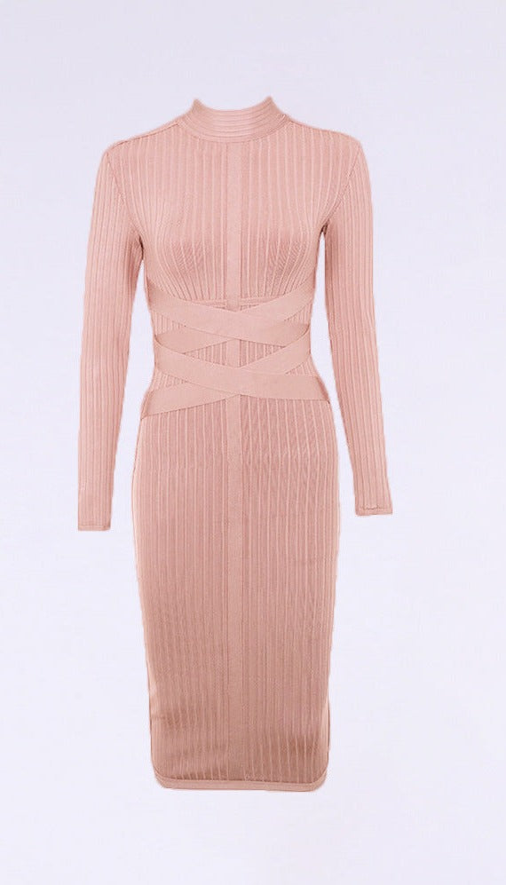Aeila Elegant Bandage Dress