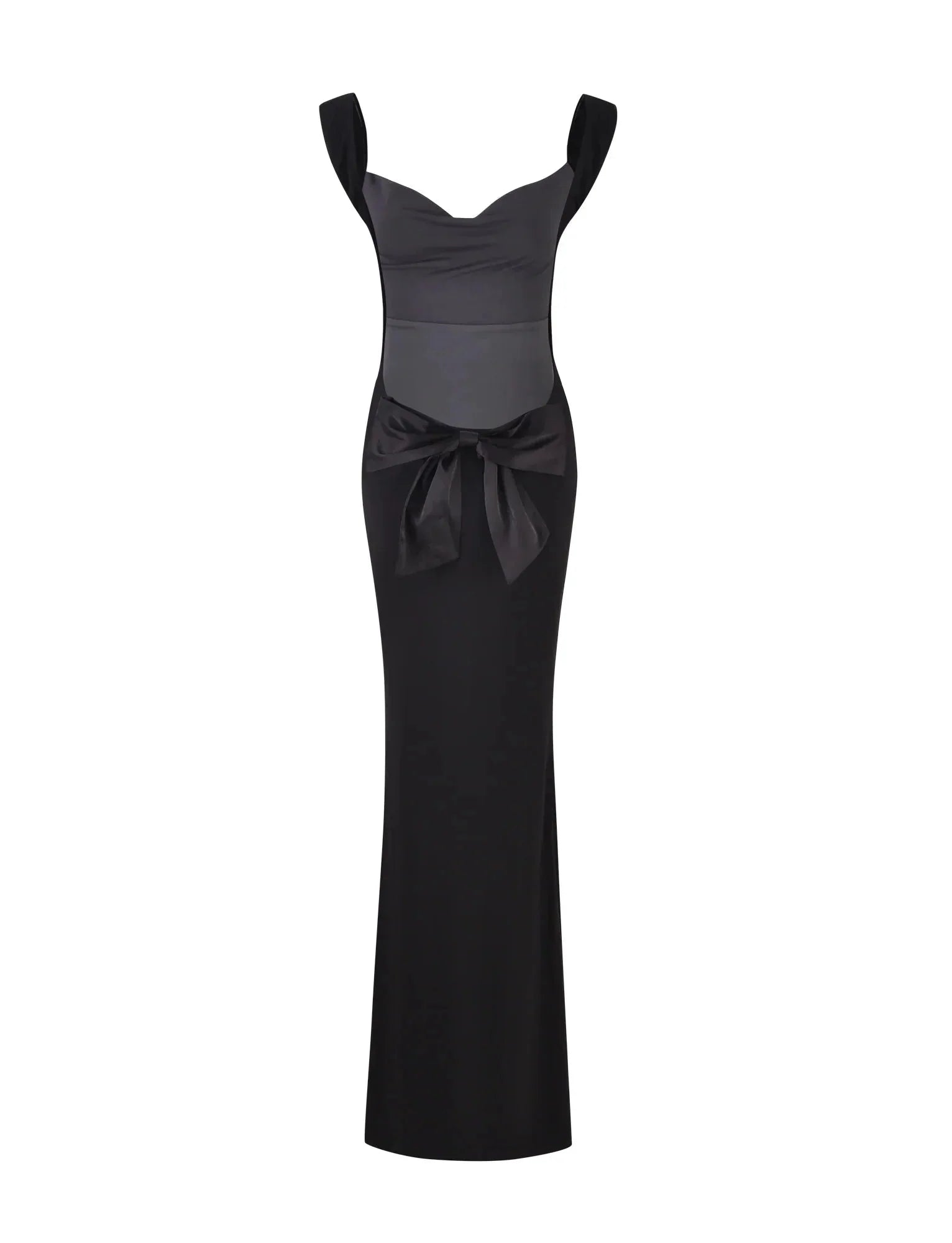 CHIC BACKLESS MAXI DRESS