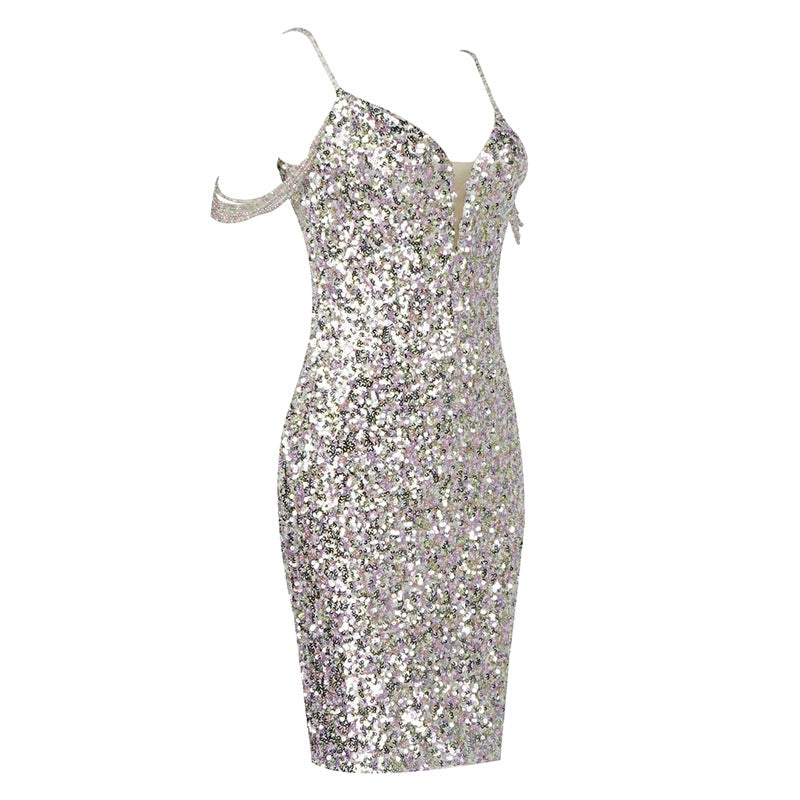Alika Sequin Mini Dress