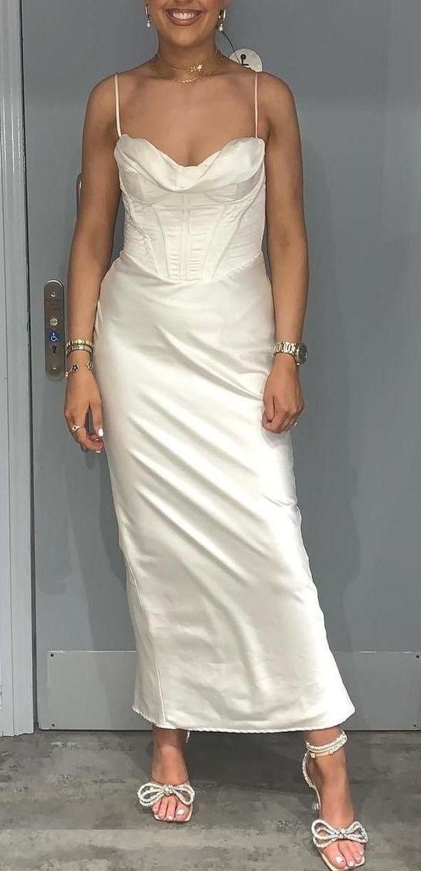 Elegant Corset Maxi Dress