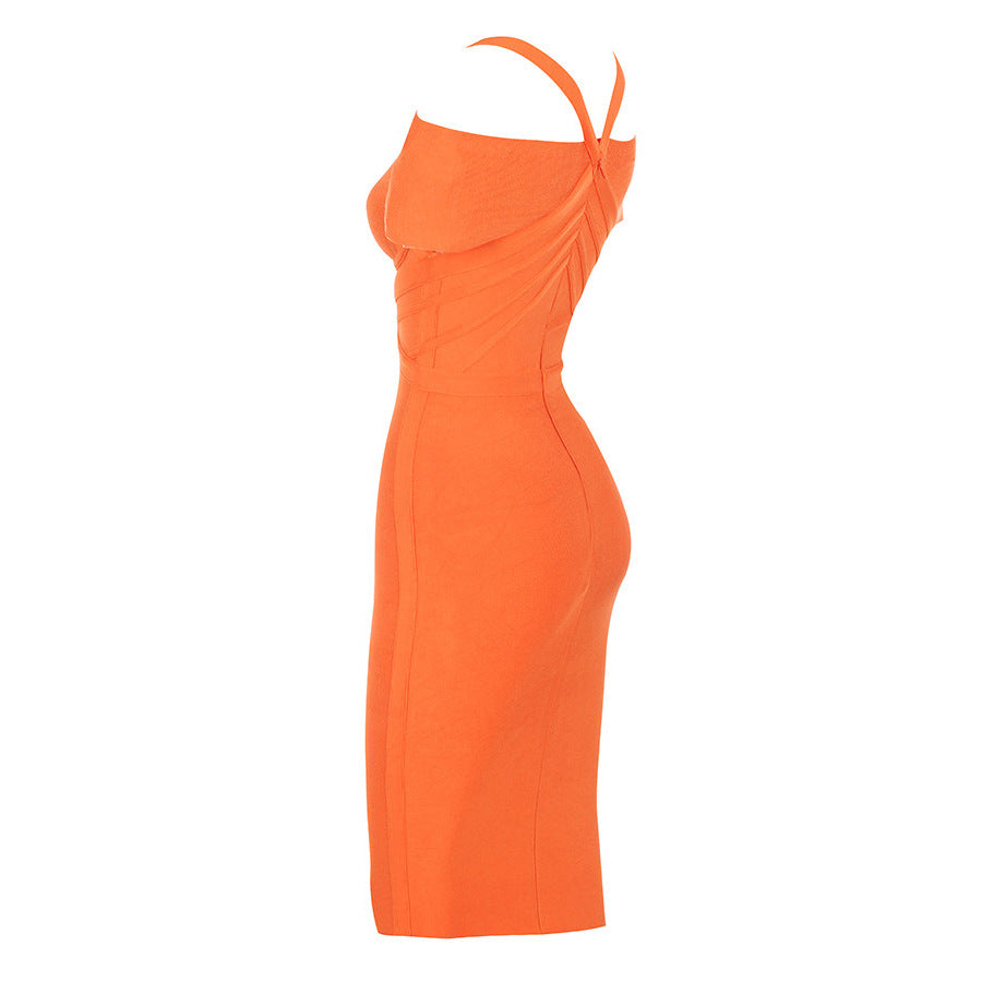 Chic Elegant Bandage Dress