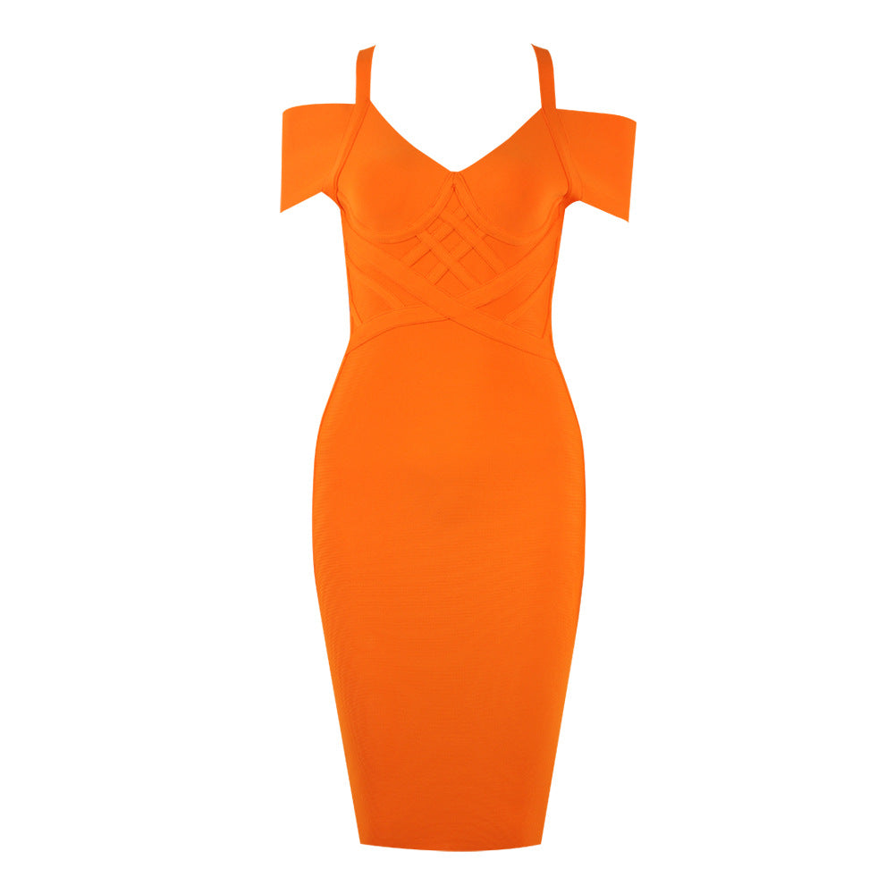 Chic Elegant Bandage Dress