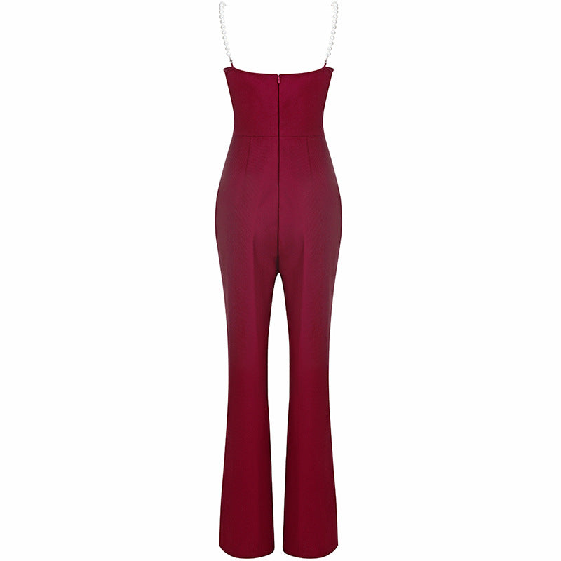 Pearl Sling Crinkle Jumpsuit