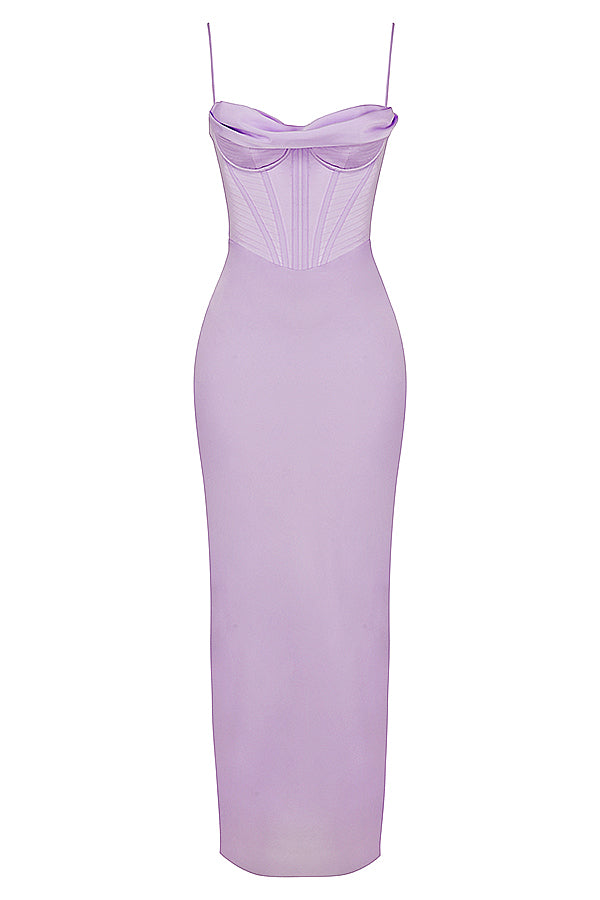 Elegant Corset Maxi Dress