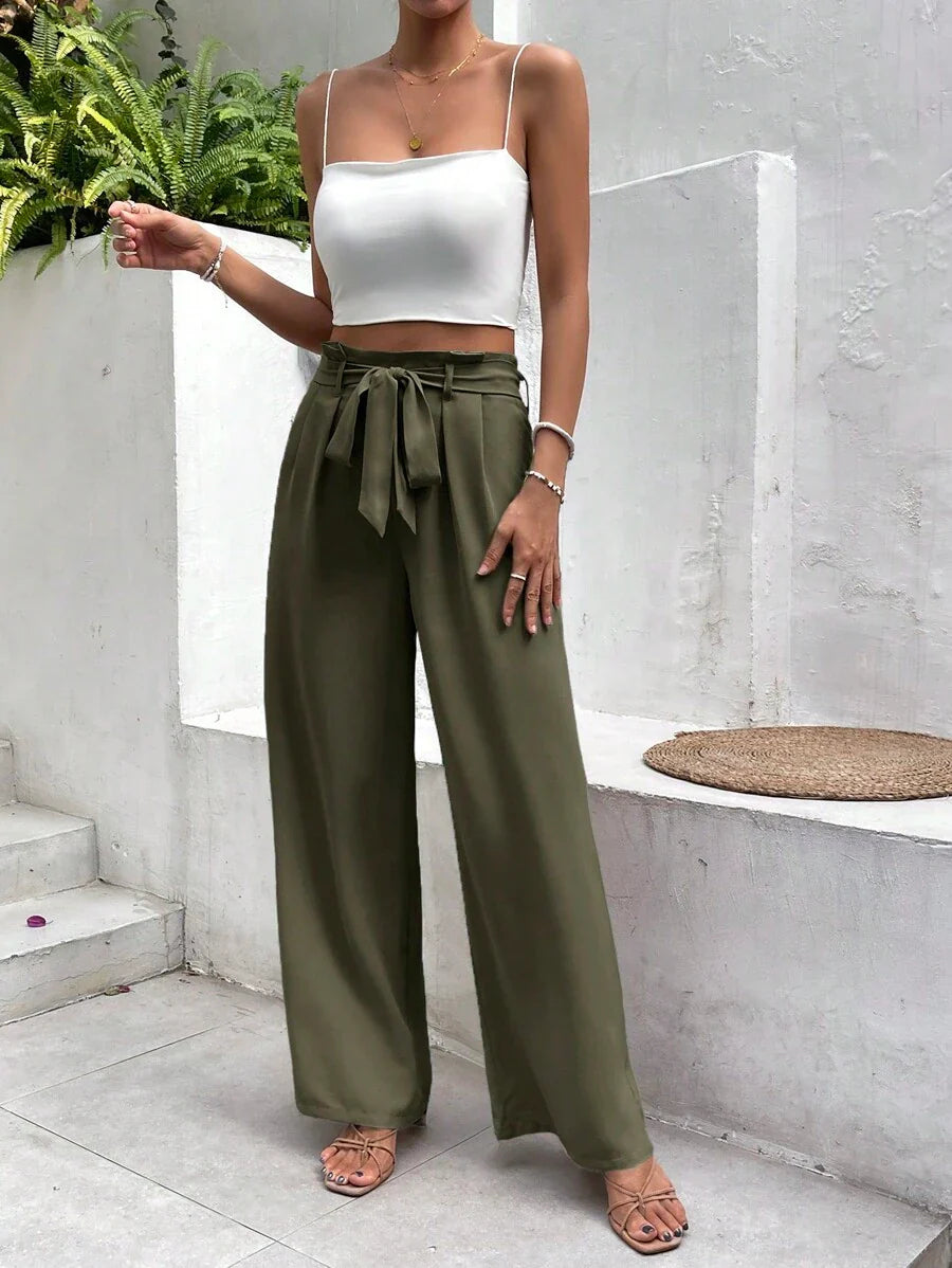 Layla - Wide-Leg Trousers