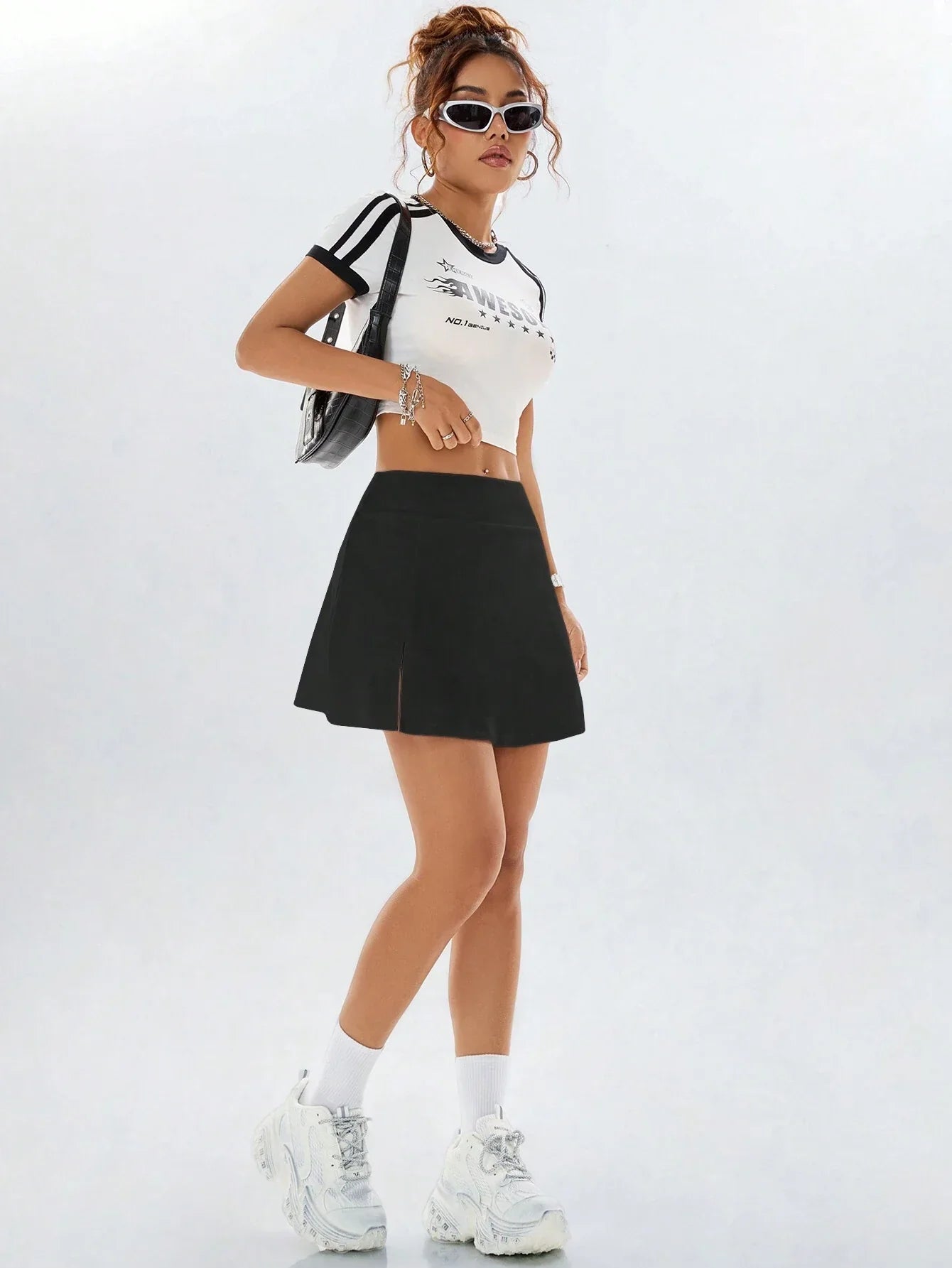 Emily - Stretch Mini Skirt