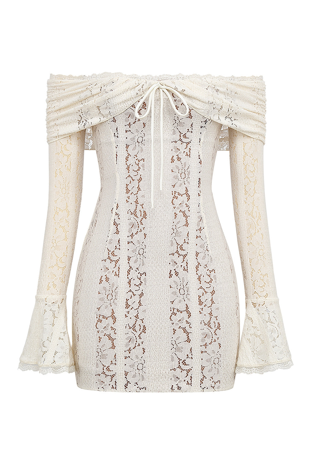 AEILA LACE MINI-WHITE
