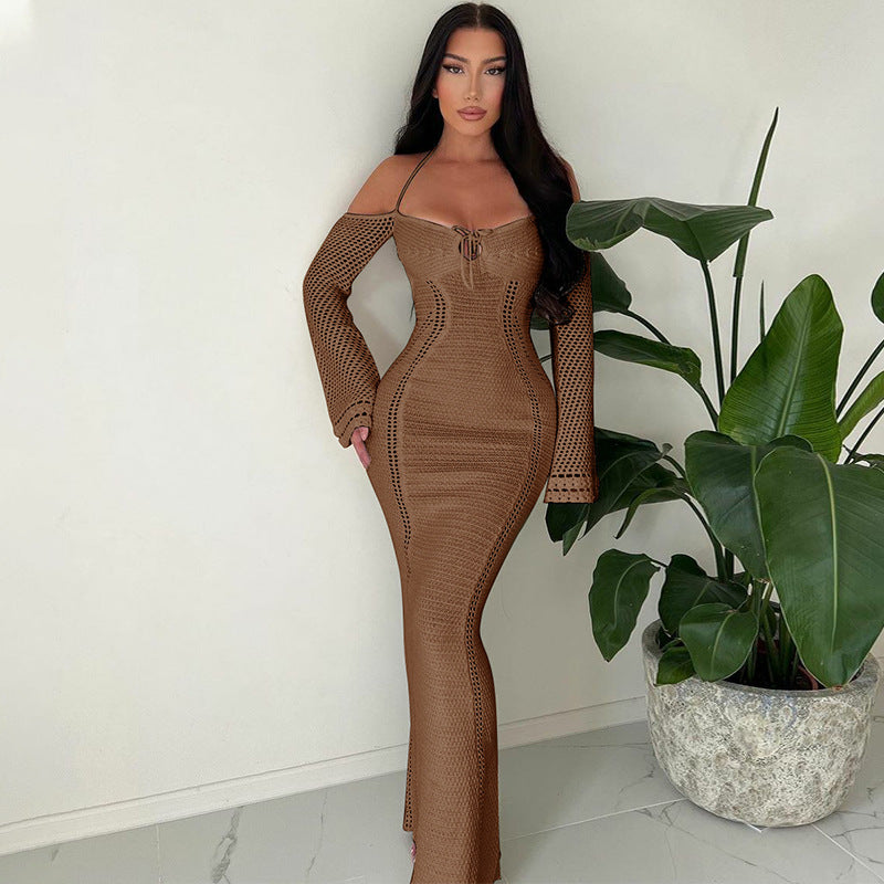 Weliya Full Sleeve Maxi Dress