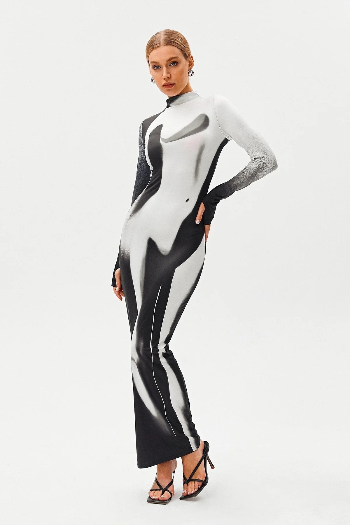 Lerina Round Collar Slim Fit Dress