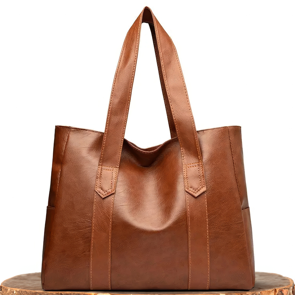 Debra - Leather Tote Bag