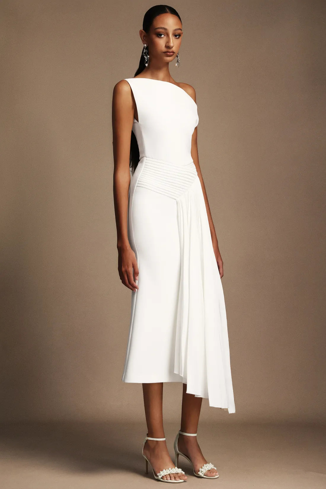 Jekia One shoulder Maxi Dress