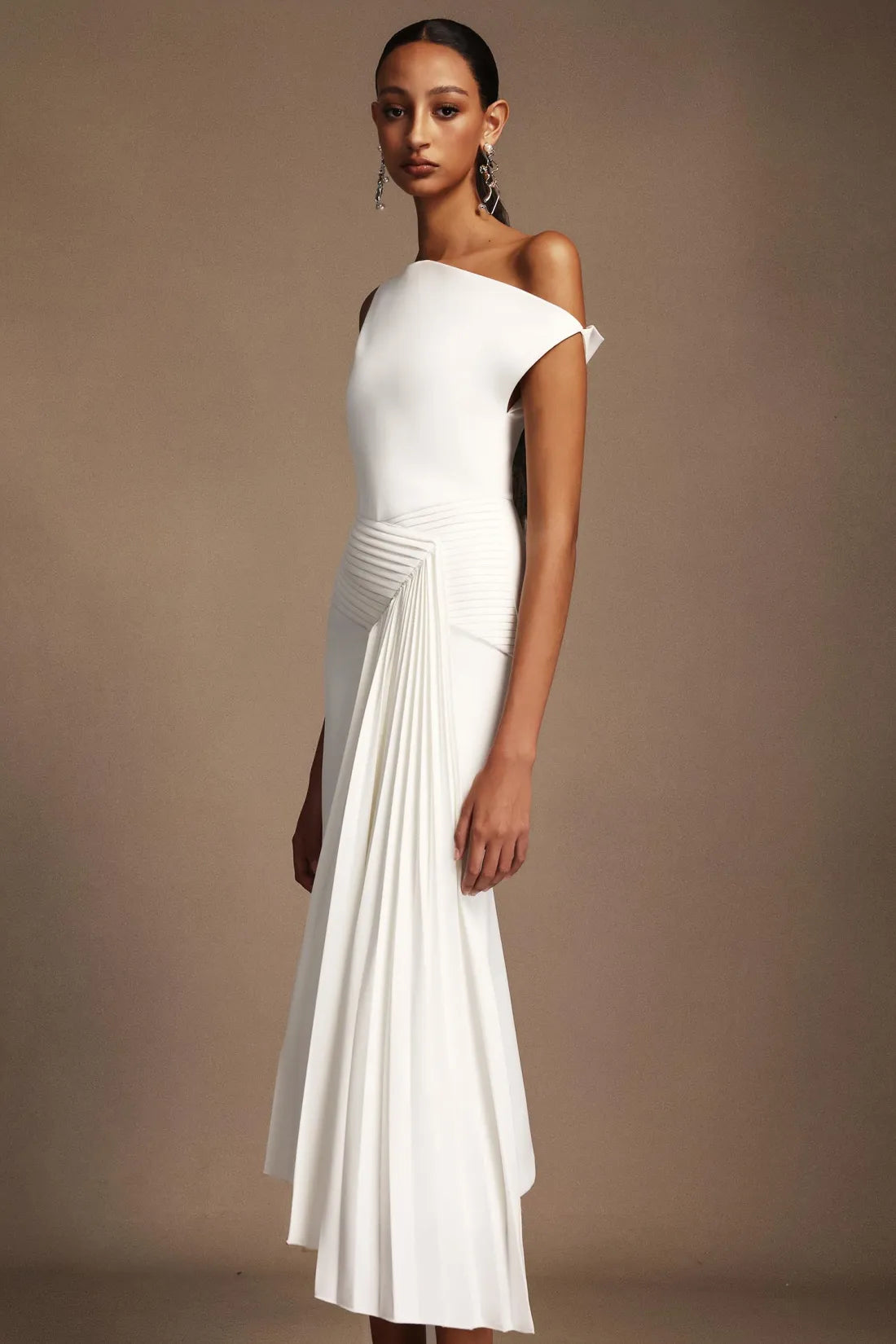 Jekia One shoulder Maxi Dress