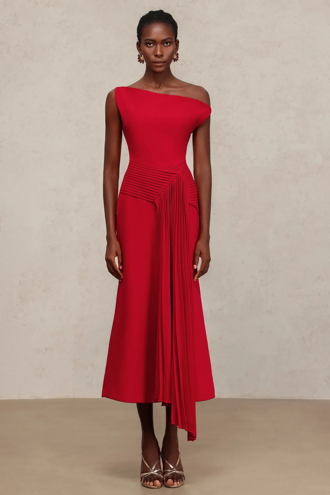 Jekia One shoulder Maxi Dress