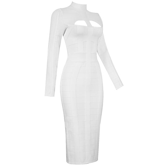 Alana Bandage Midi-Black