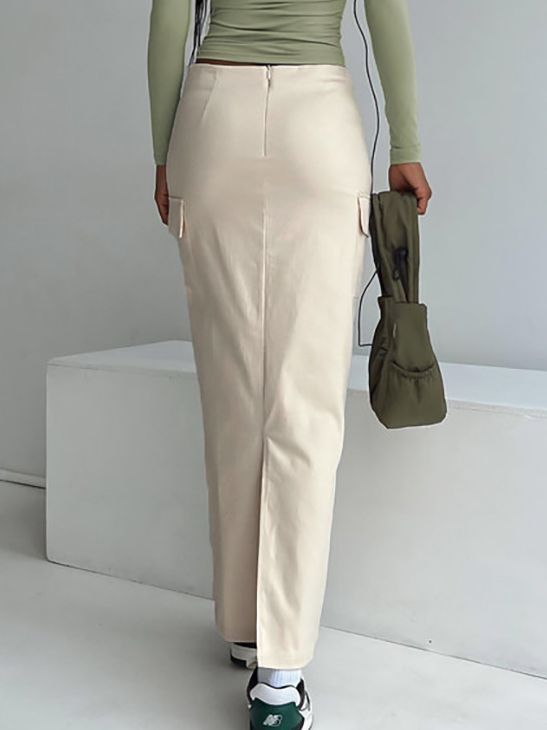 Tied High Waist Skirt