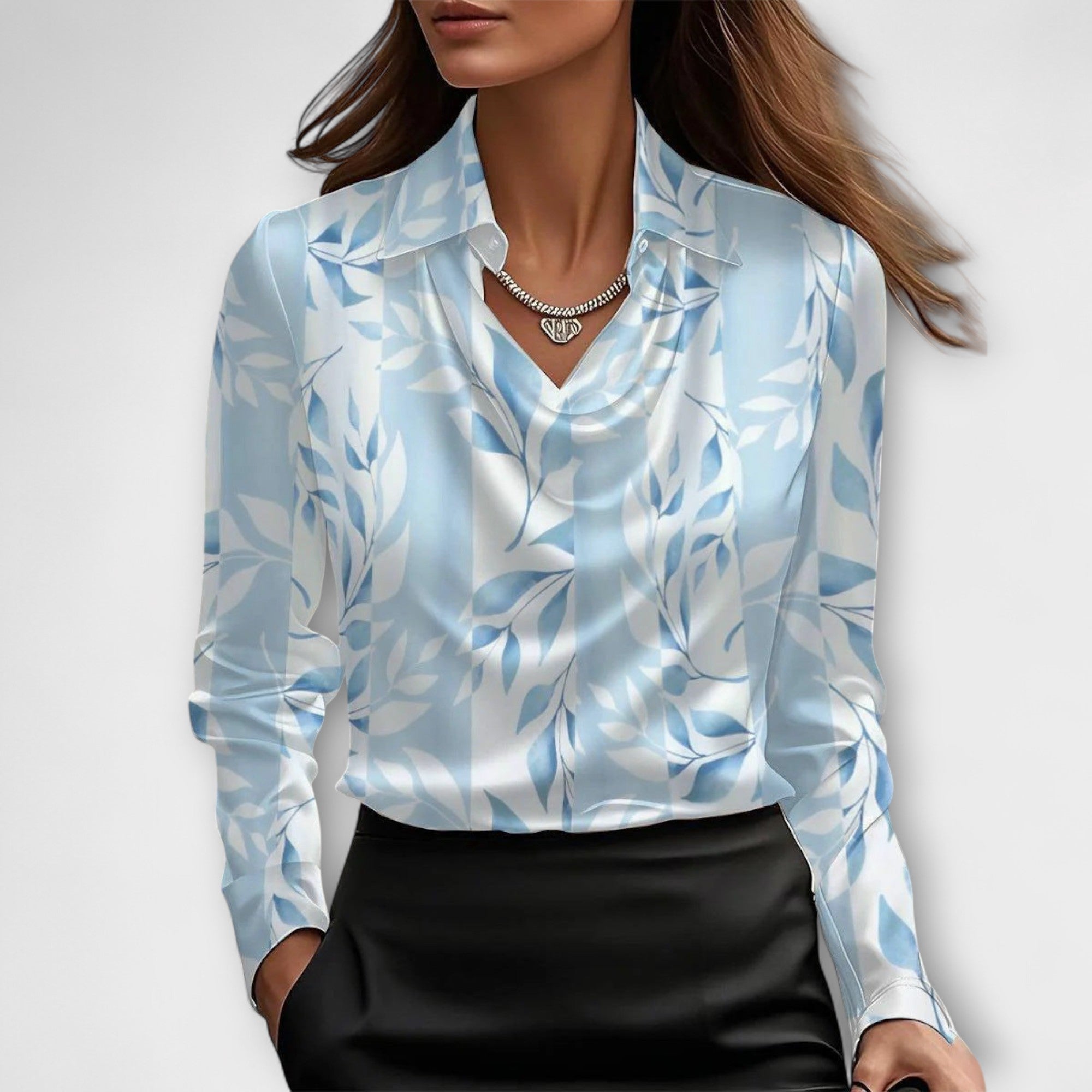 Scarlett - Satin Blouse