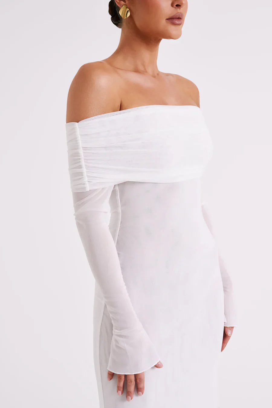 Chic Strapless Backless Socialite Maxi Dress