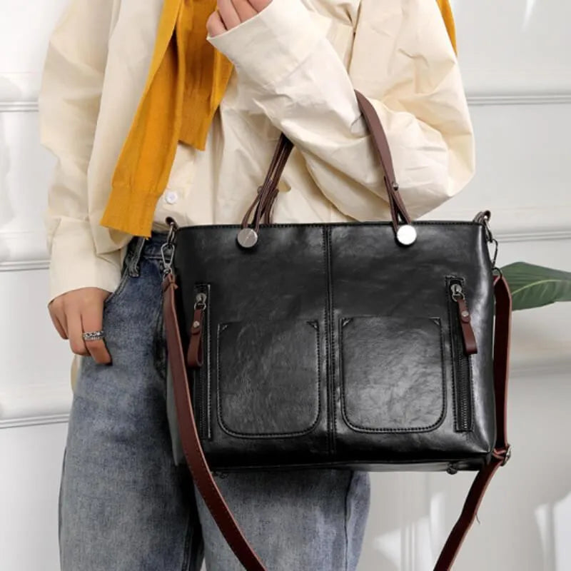 Delilah - Structured Tote Handbag