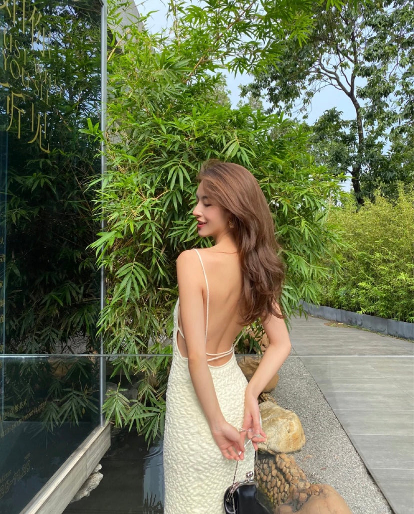 CHIC ROYAL BACKLESS MIDI
