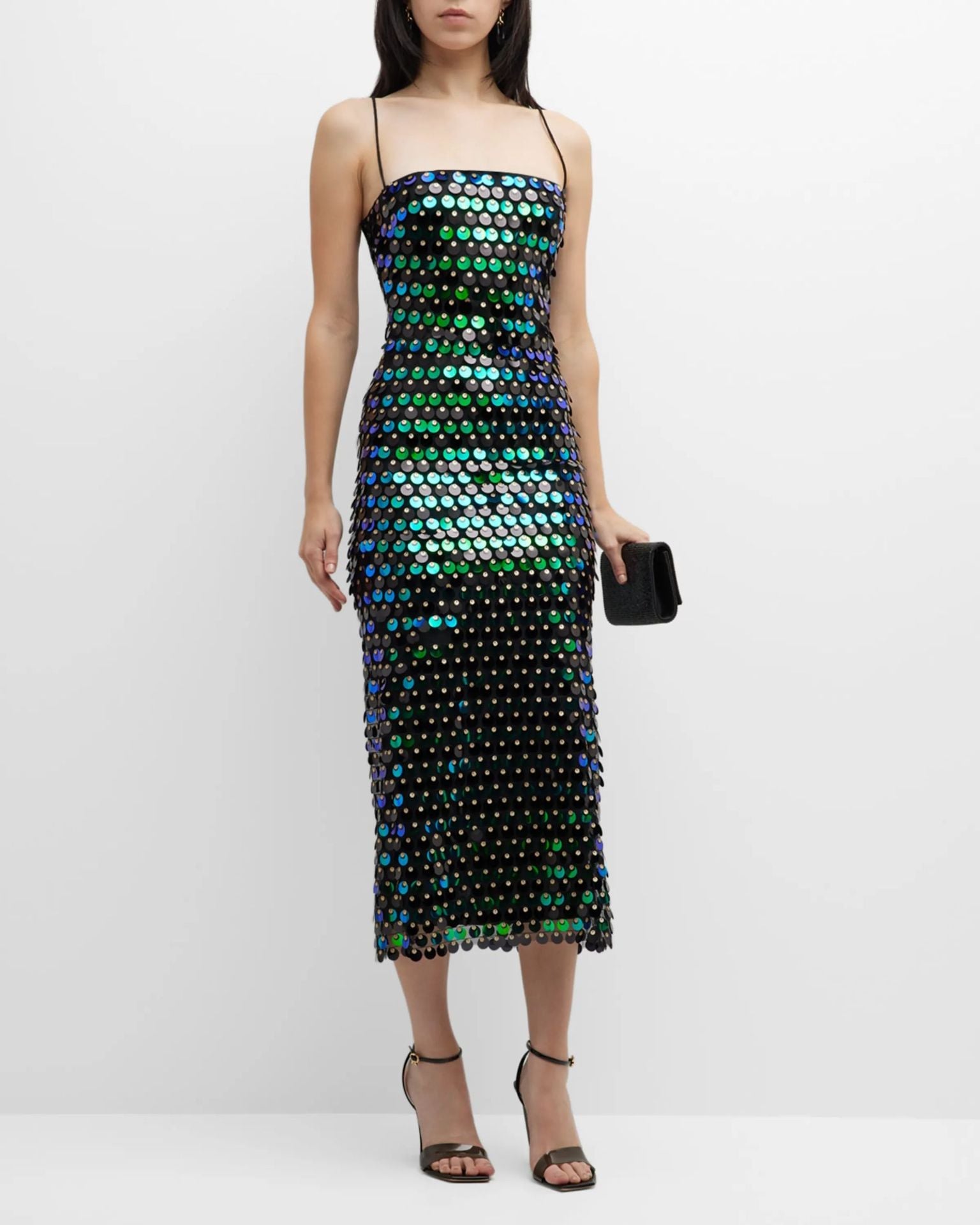 Desia Sequin Irregular Dress