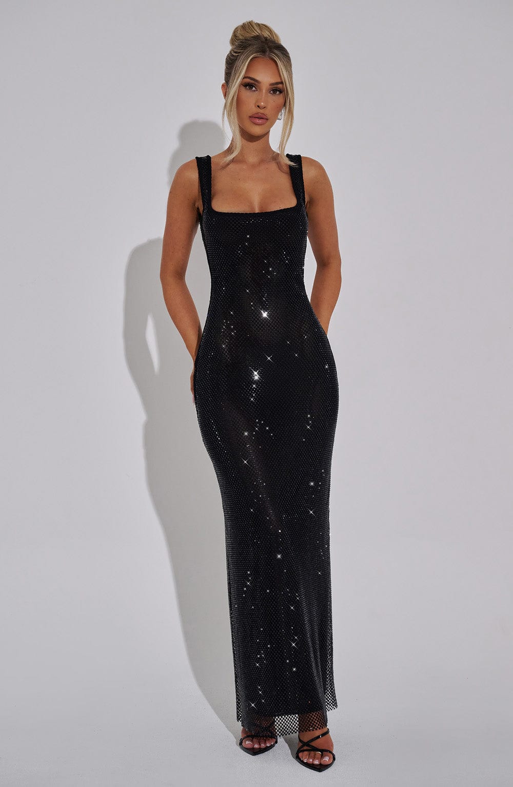 ALLURE SPARKLE MAXI DRESS