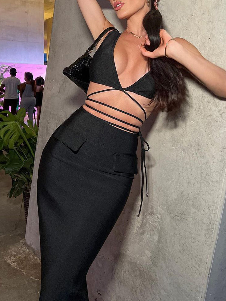 Alyia Cutout Maxi Dress