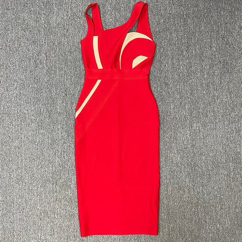 Alyia Mesh Bandage Dress