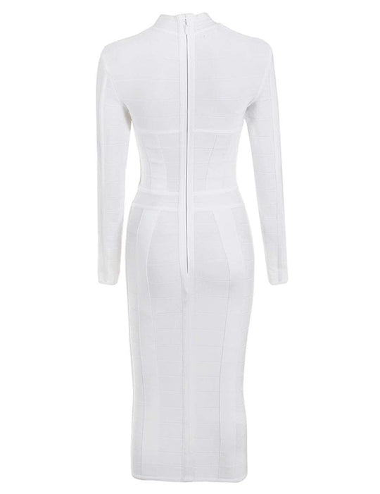 Alana Bandage Midi-Black