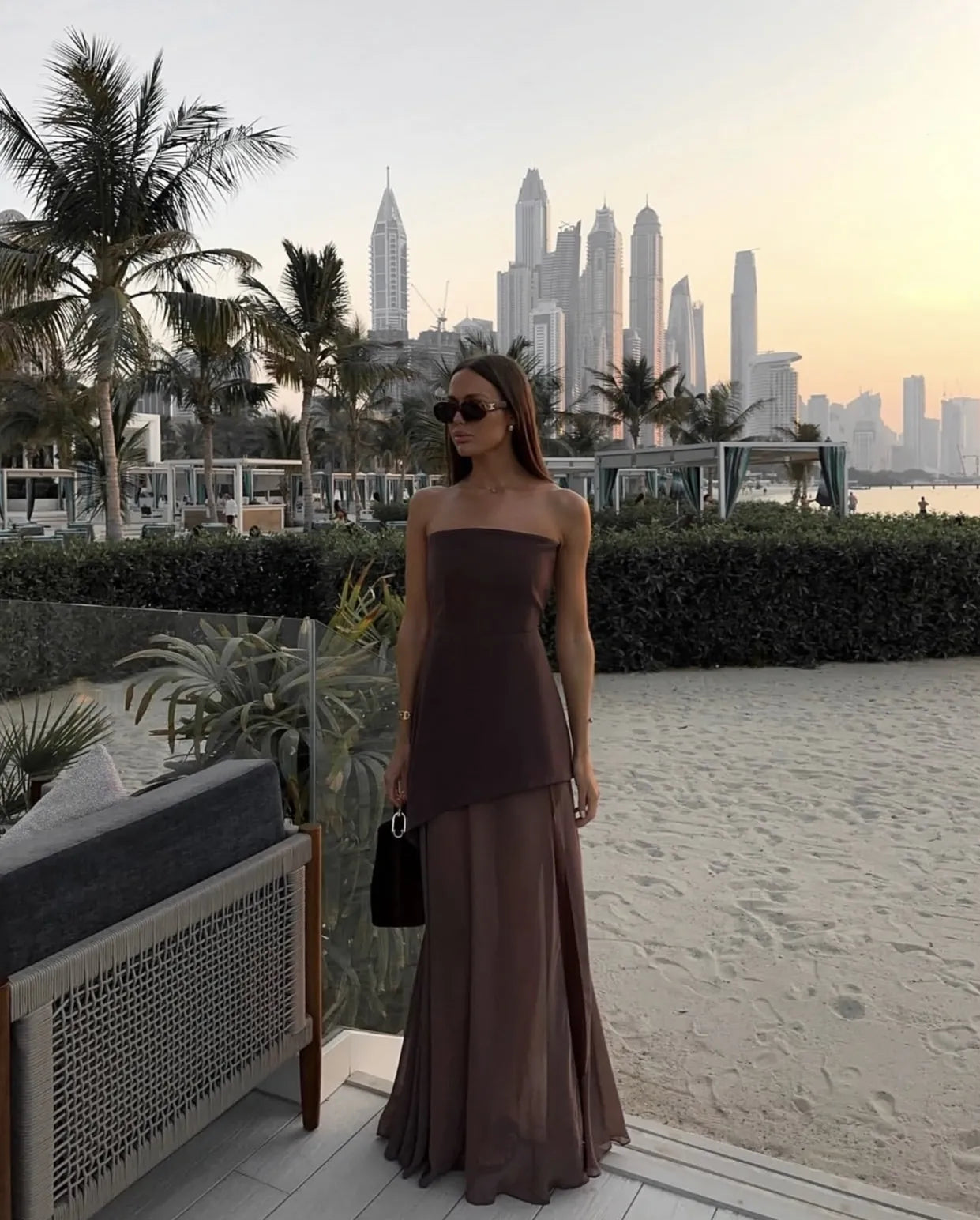 Layered Tube Maxi Dress
