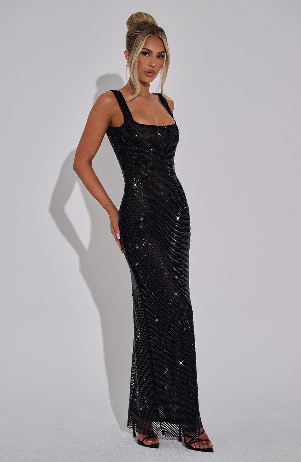 ALLURE SPARKLE MAXI DRESS