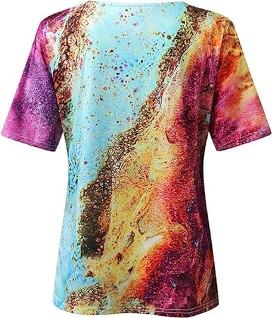 Hazel - Boho V-Neck T-Shirt