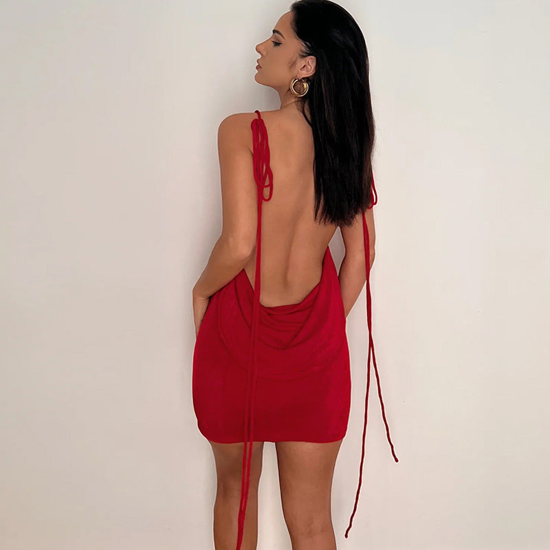 Elite Back Less Lace Fitting High Waist Dress