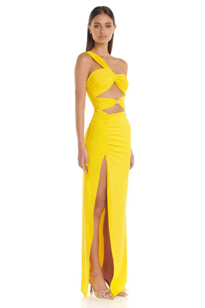 CHIC ELEGANT CUTOUT OCCASIONAL DRESS