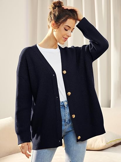 Isla - Knit Button Cardigan