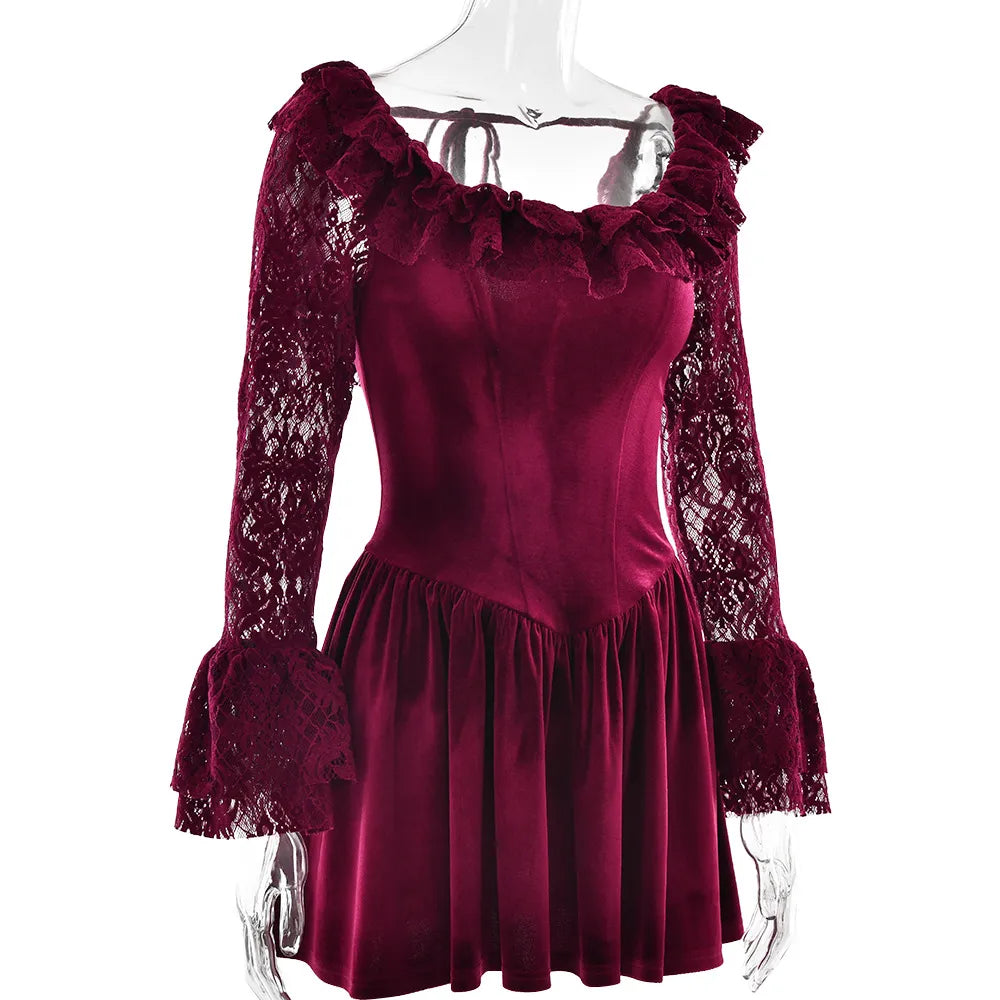 REILA MINI RED DRESS