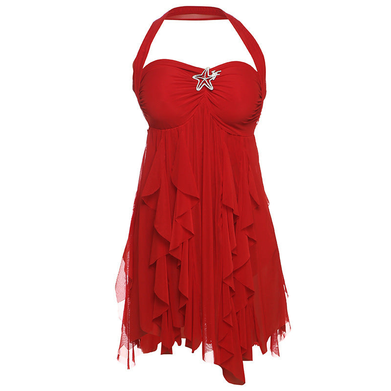 Halter Mini Season Dress