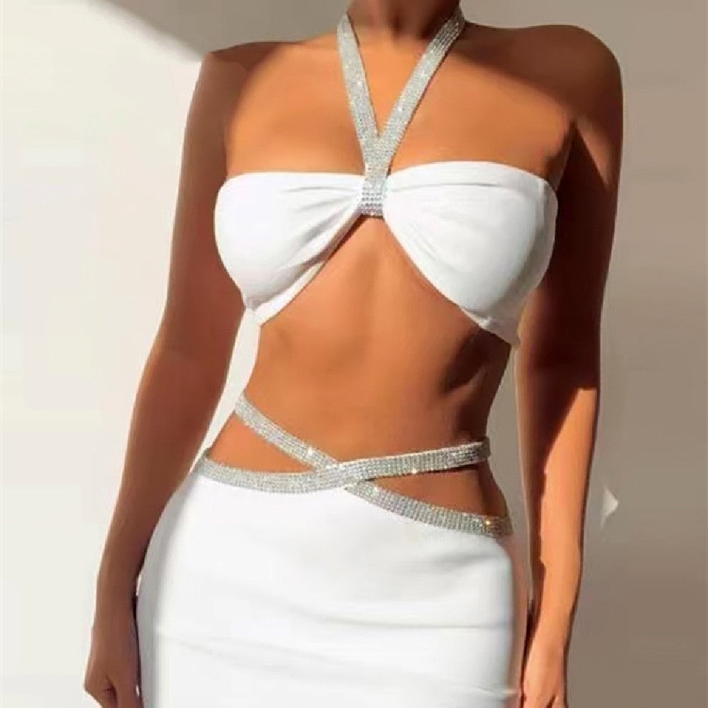 Glit Two-piece Fitted Bandage Skirt Dress