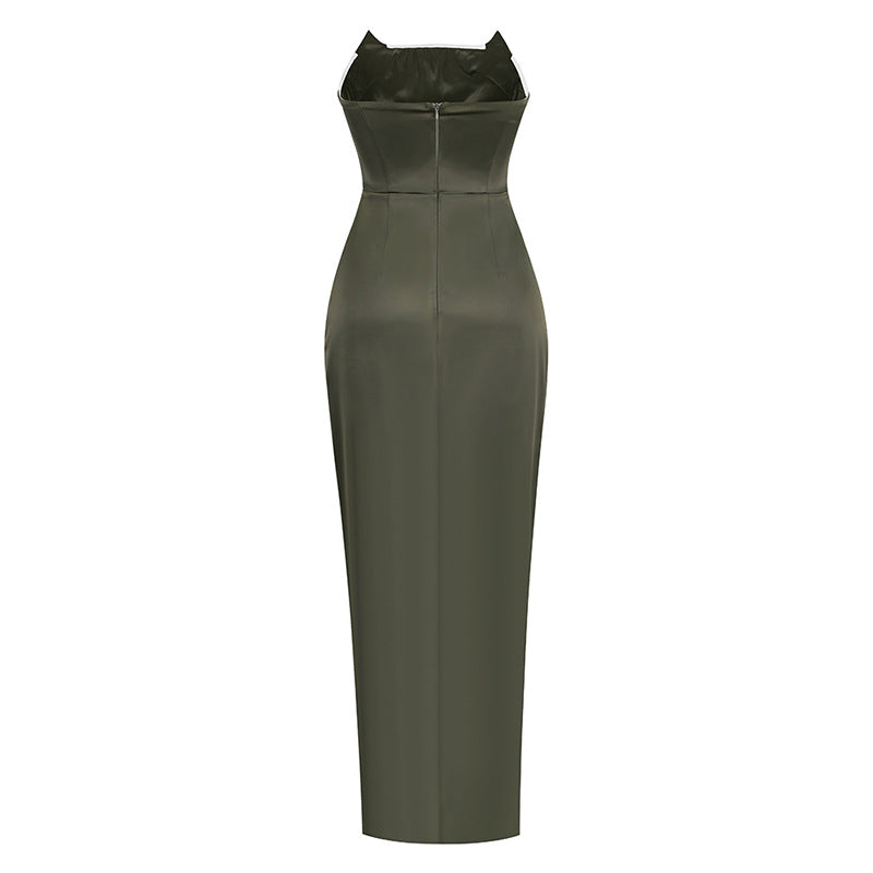 ALYIA STRAPLESS ELEGANT CORSET DRESS