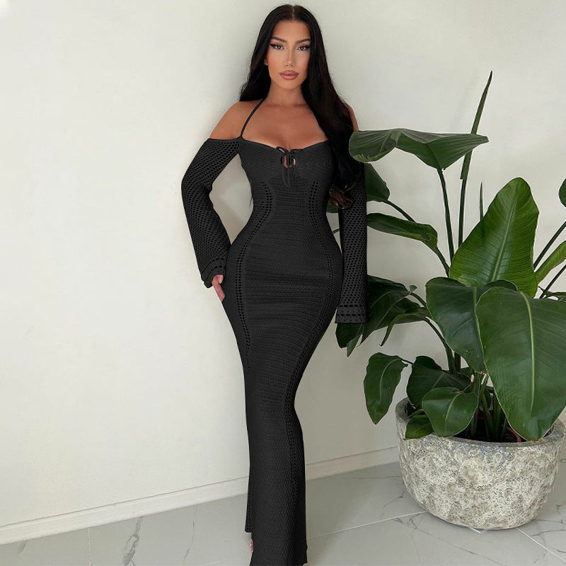 Weliya Full Sleeve Maxi Dress