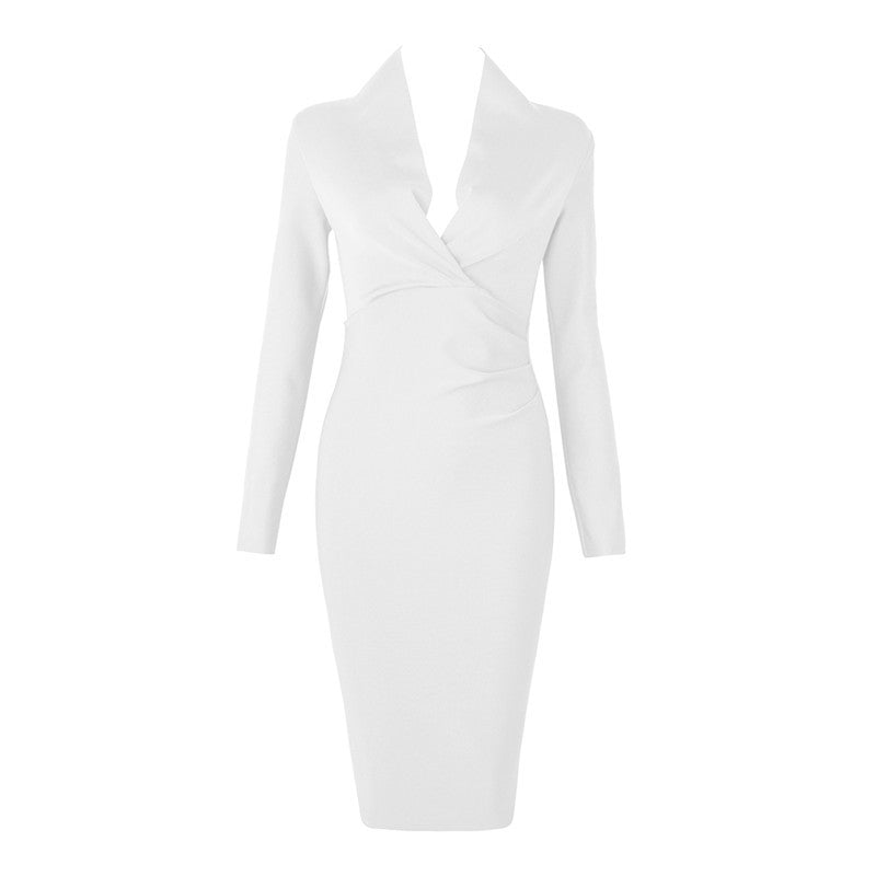 Meyamo Full Sleeve Elite Bandage Dress