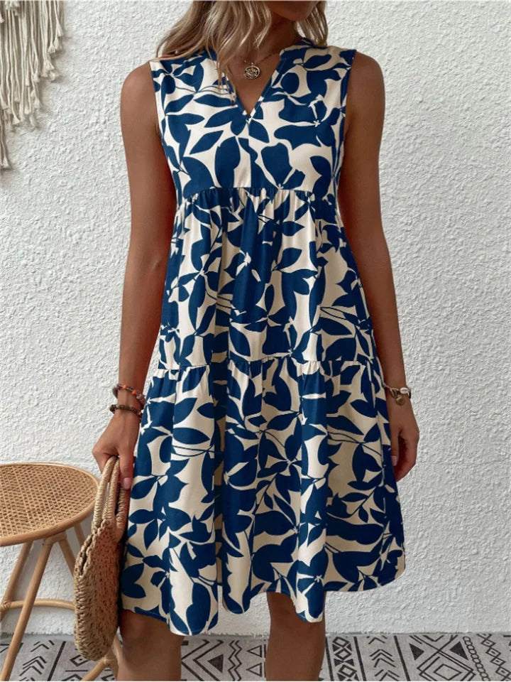 Sophia - Floral Summer A-Line Dress