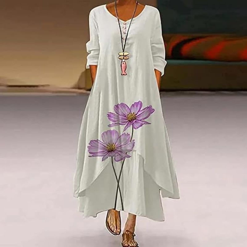 Jane - Layered Boho Maxi Dress