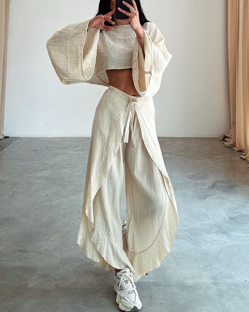 Stacy - Gauze Two-Piece Set