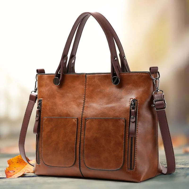 Delilah - Structured Tote Handbag