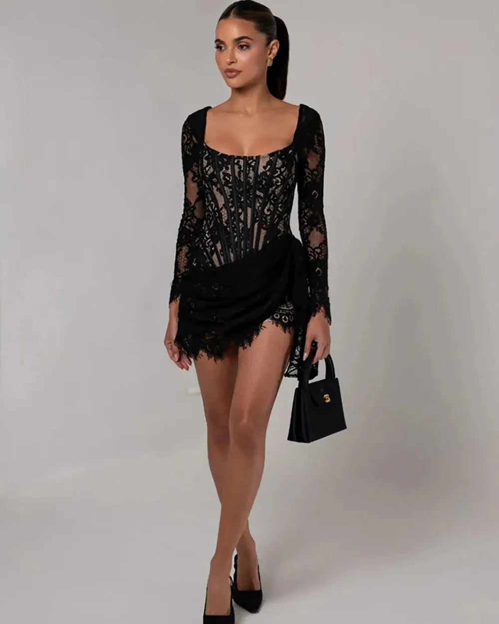 Alena Corset Mini Dress