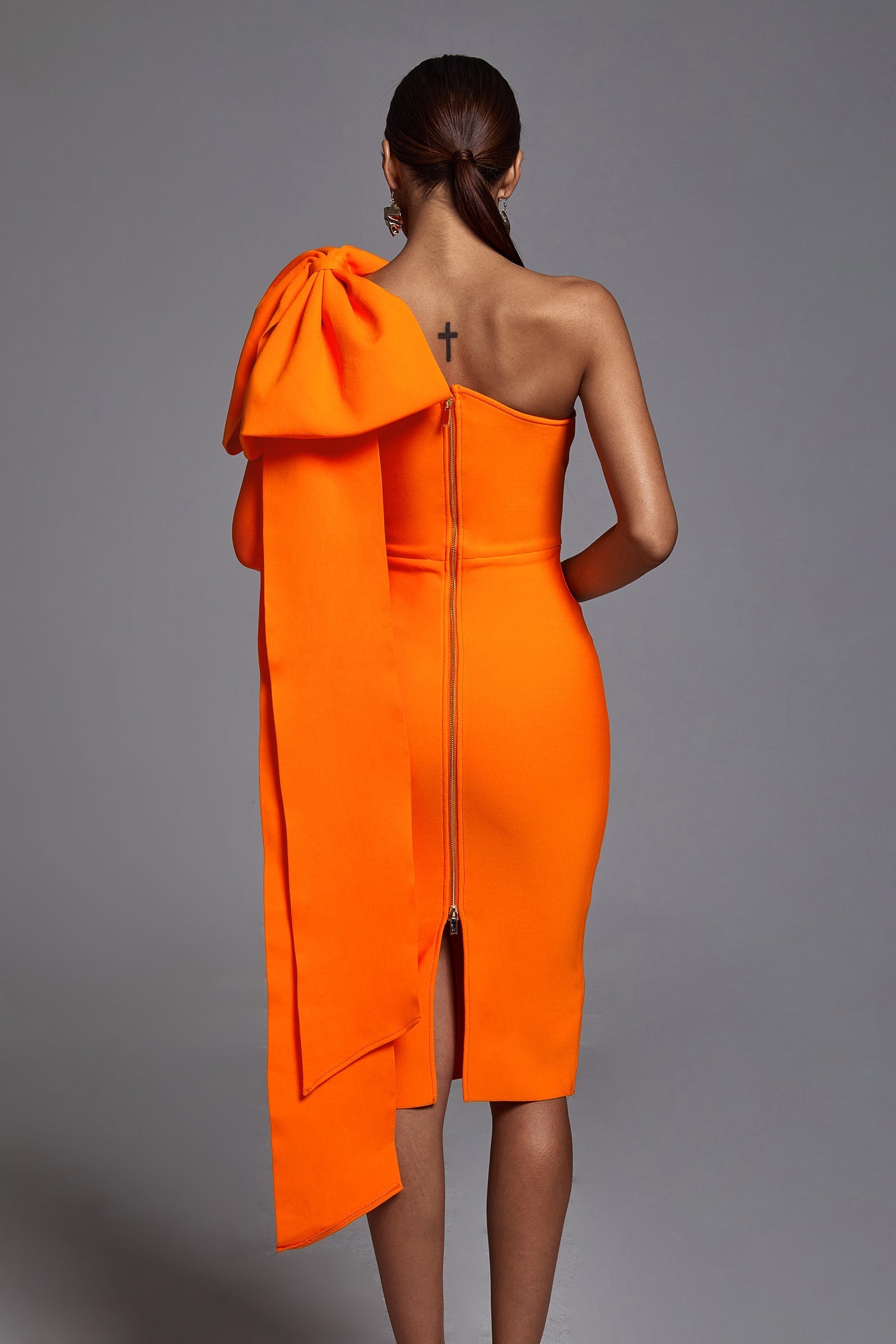 Ayla  One-Shoulder Bandage Dress