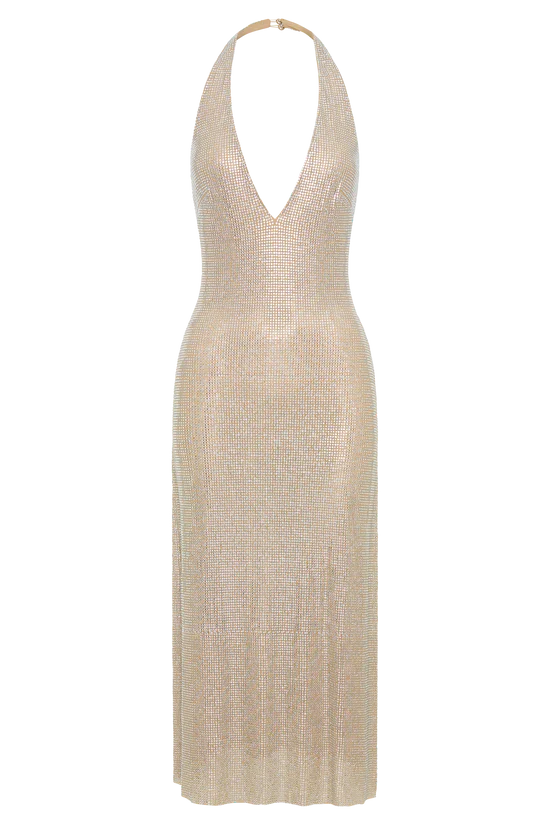 Allure Sparkling Midi party Dress
