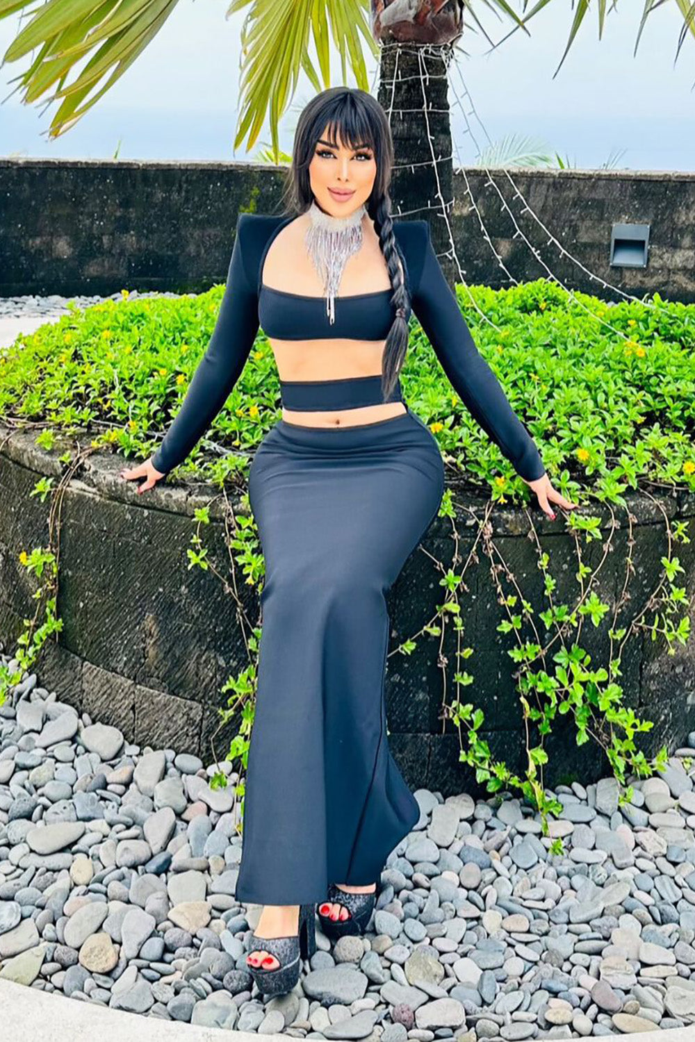 Alyia Cutout Elegant Dress