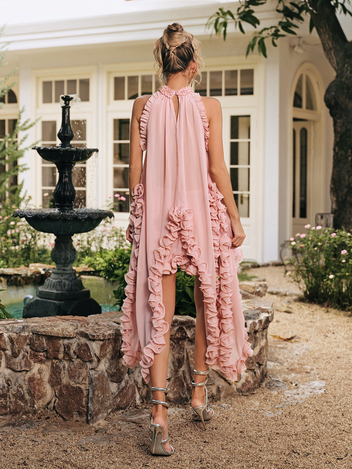 Caelion Ruffle Skirt Set